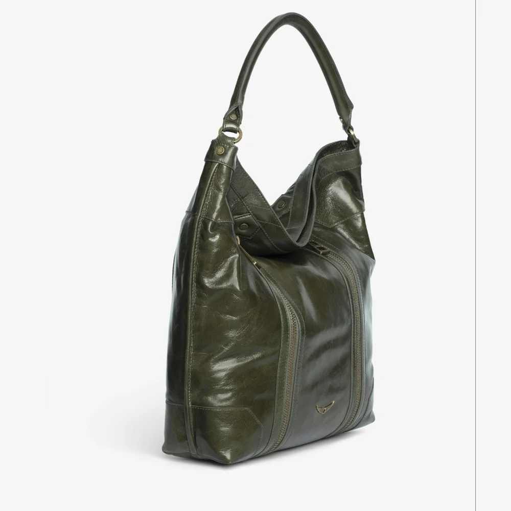 Zadig & Voltaire Sunny Hobo Vintage Patent Bag - Picture 7 of 16